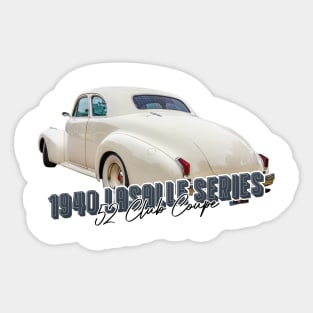 1940 LaSalle Series 52 Club Coupe Sticker